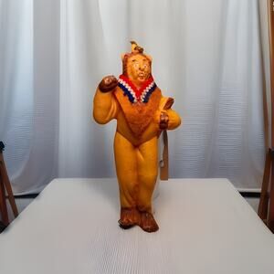 Wizard of Oz Cowardly Lion Ornament Vintage Christmas Decor Collectible Holiday